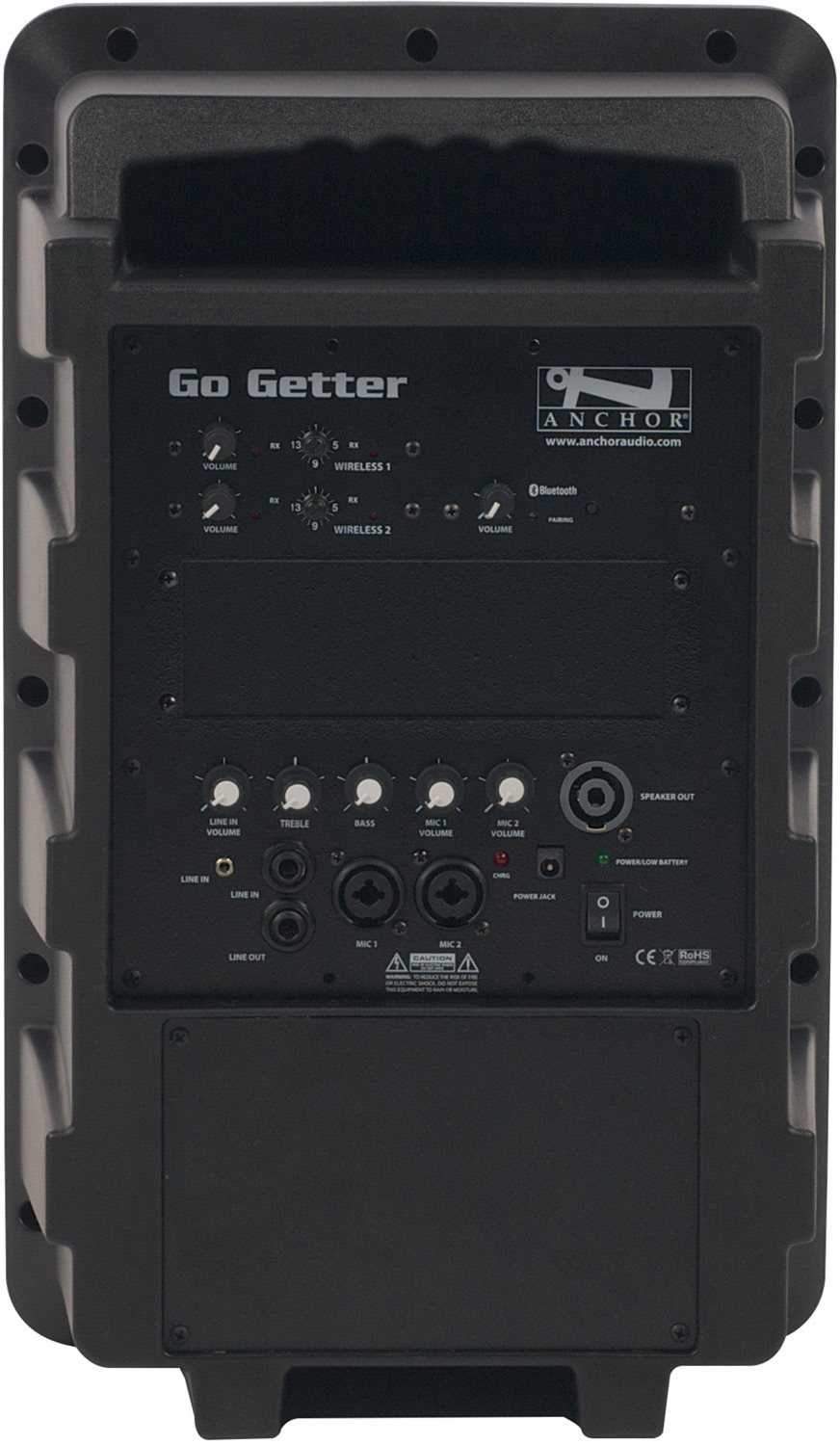 Anchor GG8000U2 GoGetter with Bluetooth 2 Receivers - ProSound and Stage Lighting