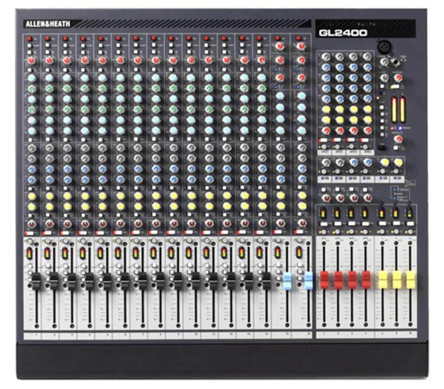 Allen & Heath GL2400-16 4 Bus 16 Ch Live Mixer – Solotech