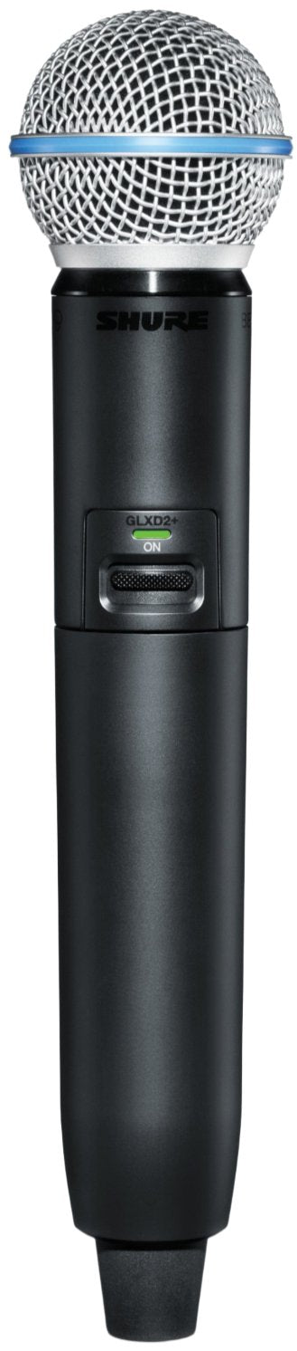 Shure GLXD2+/B58 Digital Wireless Handheld Microphone – Solotech