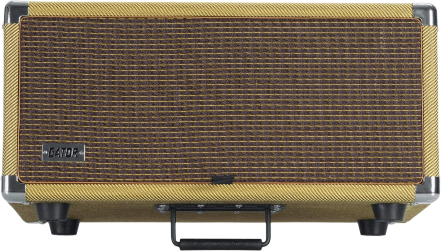 Gator Vintage Amp Vibe Rack Case - 4U Tweed - PSSL ProSound and Stage Lighting