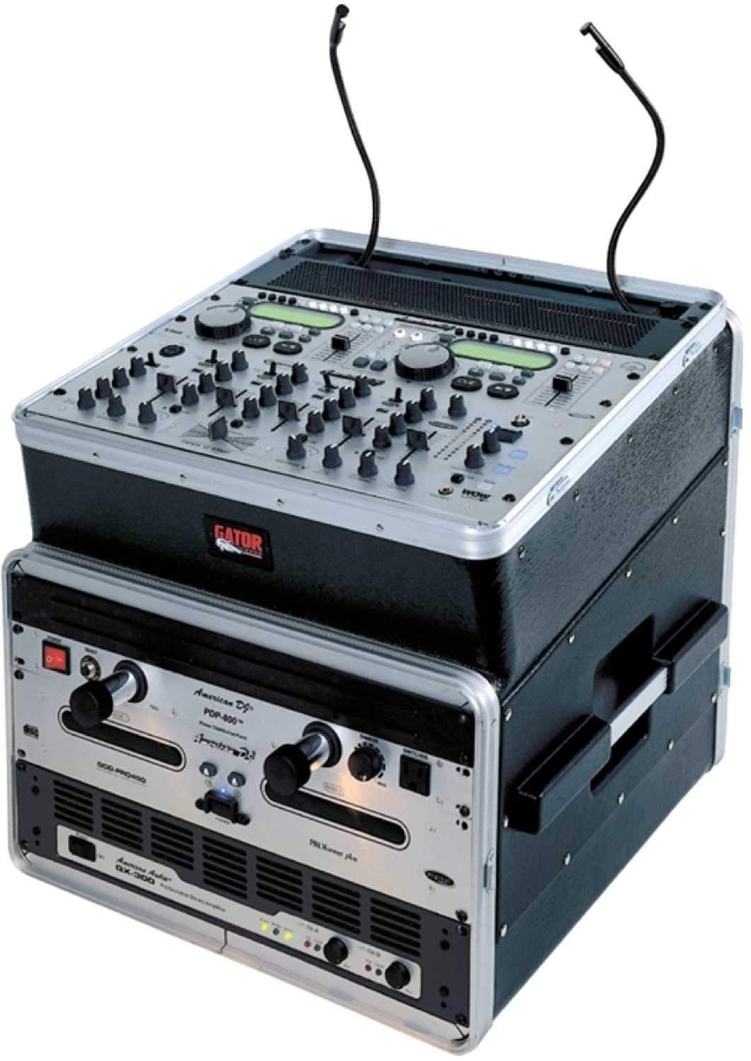 Gator GRC-10X8 ATA Molded 10U x 8U Console Rack - ProSound and Stage Lighting