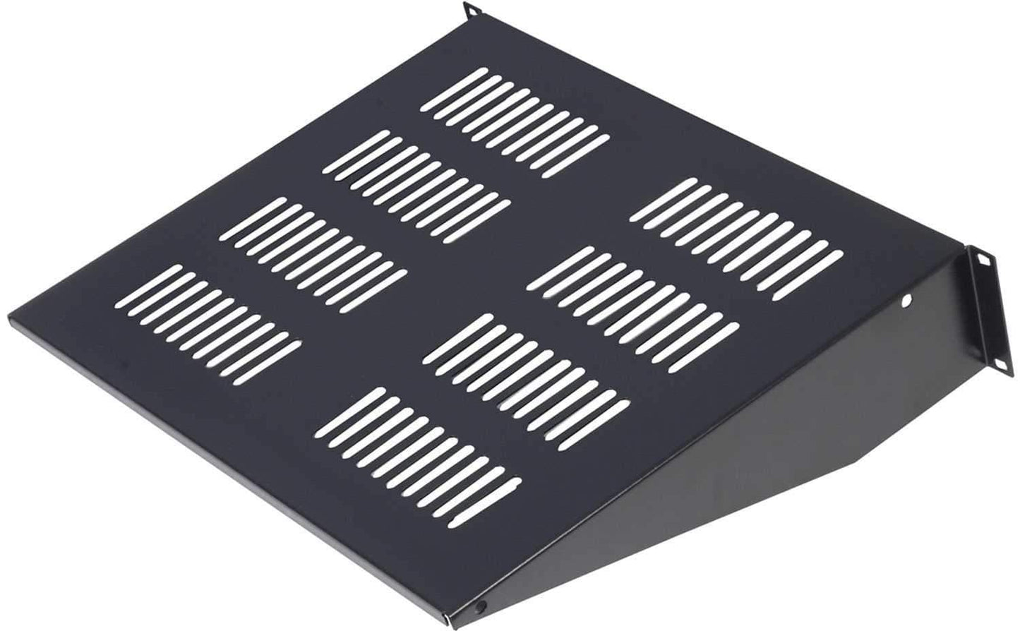 Gator GRW-SHELFVNT2 2U Vented Rack Shelf 15-Inch Deep - ProSound and Stage Lighting