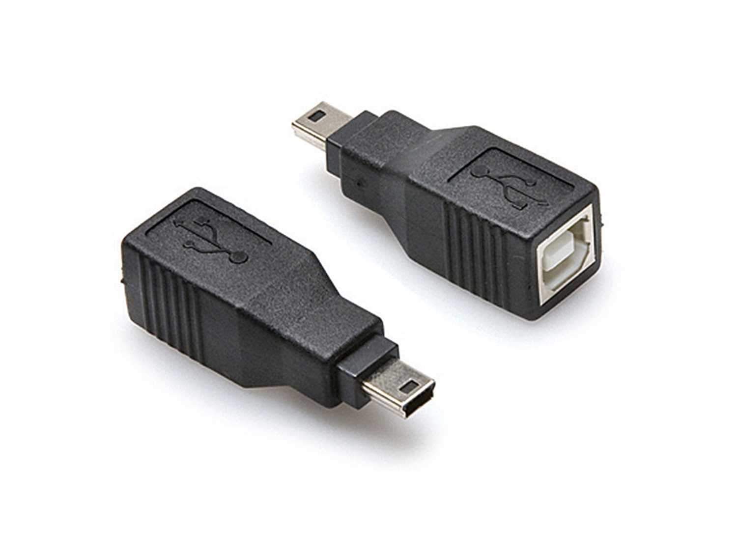 Hosa GSB-509 USB Adaptor Type B To USB Mini-B | Solotech