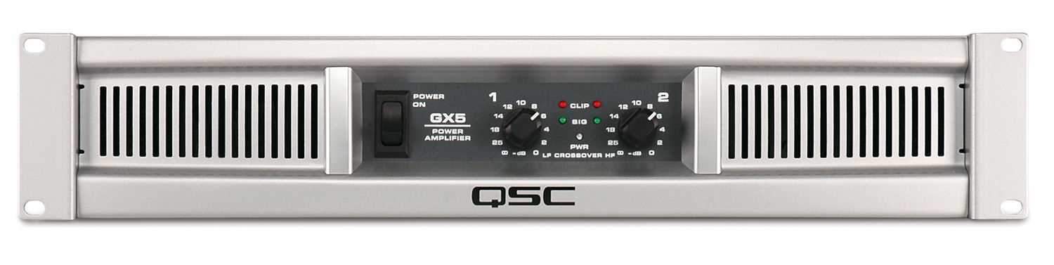 QSC outlets GX3 DJ PA AMP, SEE PICTURES