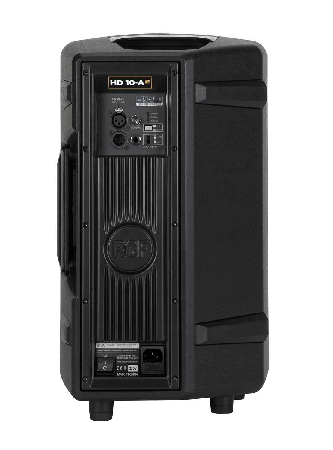 RCF HD10-A MK4 10-Inch 800W 2-Way Powered Speaker - ProSound and Stage Lighting