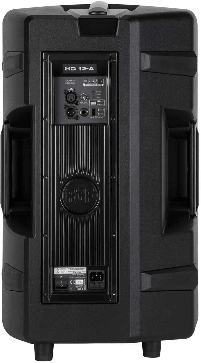 RCF HD12-A Powered 2-Way 12-Inch Speaker - ProSound and Stage Lighting