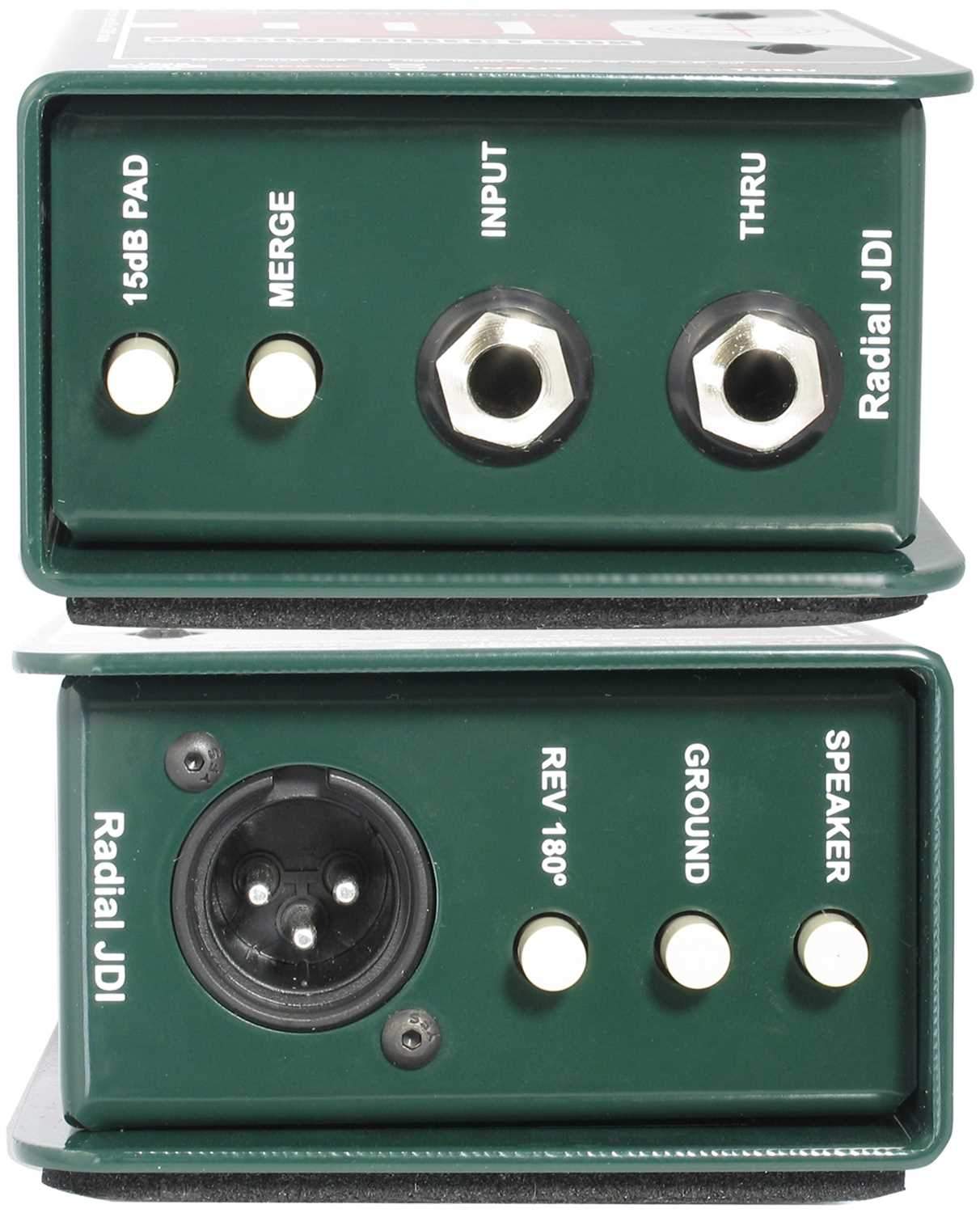 Radial JDI 1-Channel Passive Instrument DI Box - PSSL ProSound and Stage Lighting