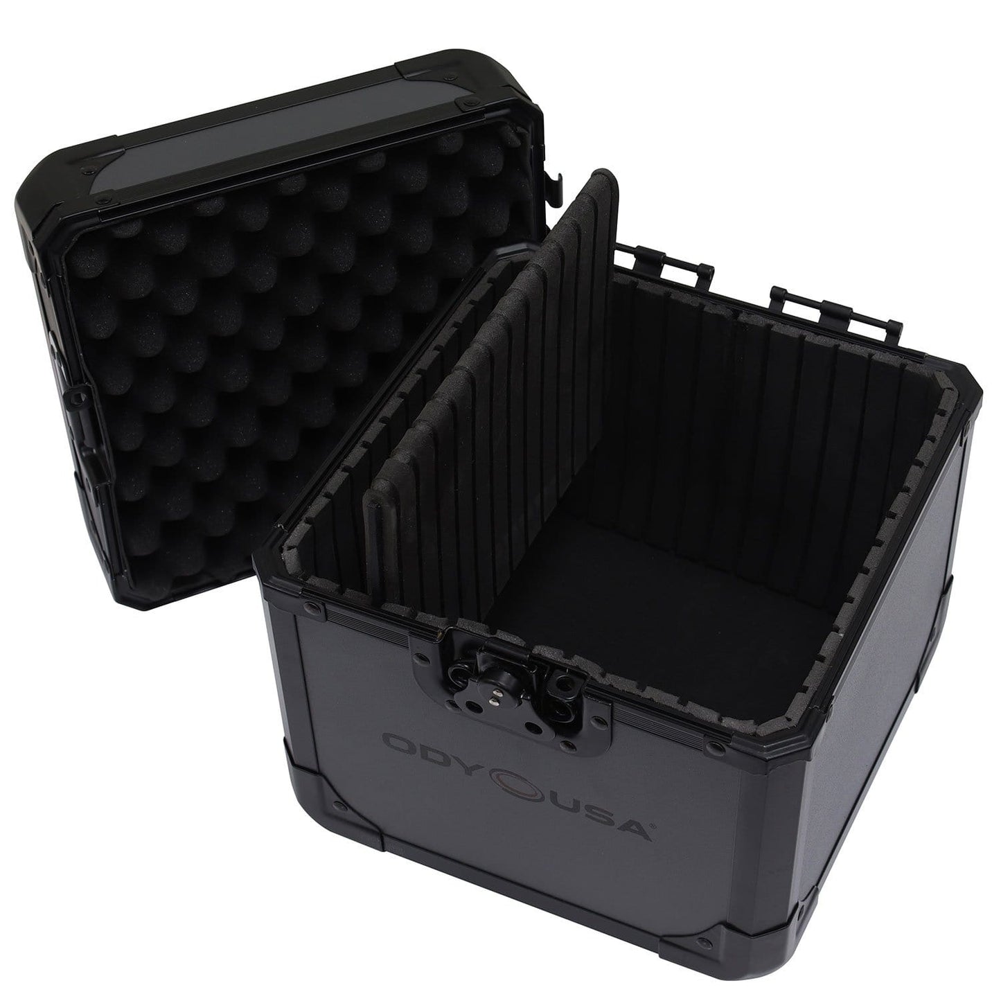 Odyssey K45060BLG Black Krom on Gray Record/Utility Case Holds 60 7" Records - PSSL ProSound and Stage Lighting