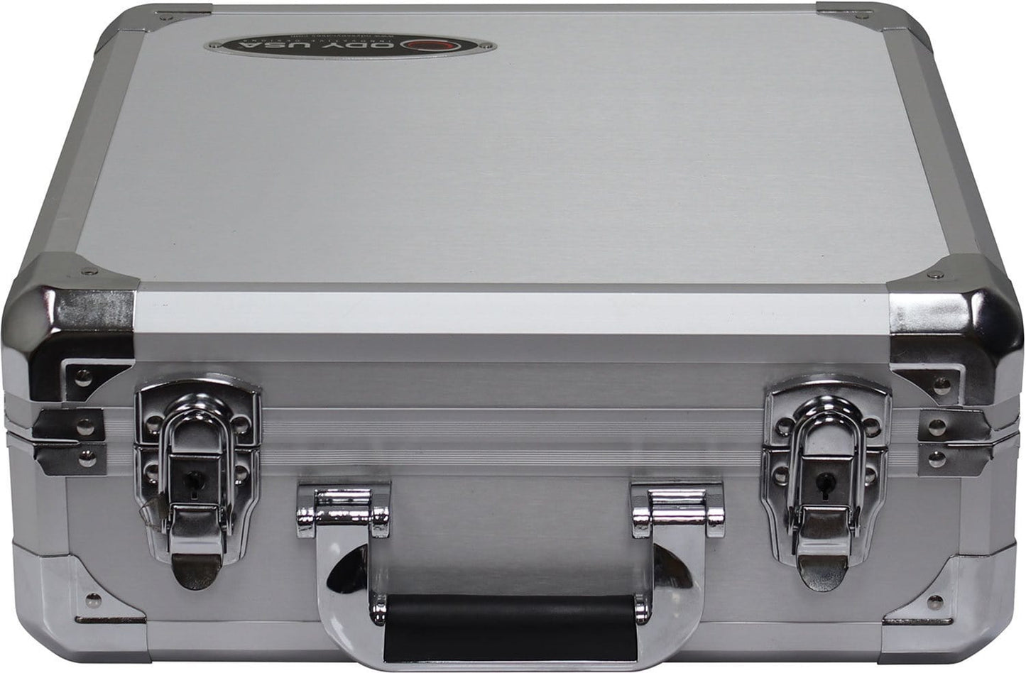 Odyssey KPT01SIL Krom Numark PT01 Scratch Turntable Case Silver - PSSL ProSound and Stage Lighting