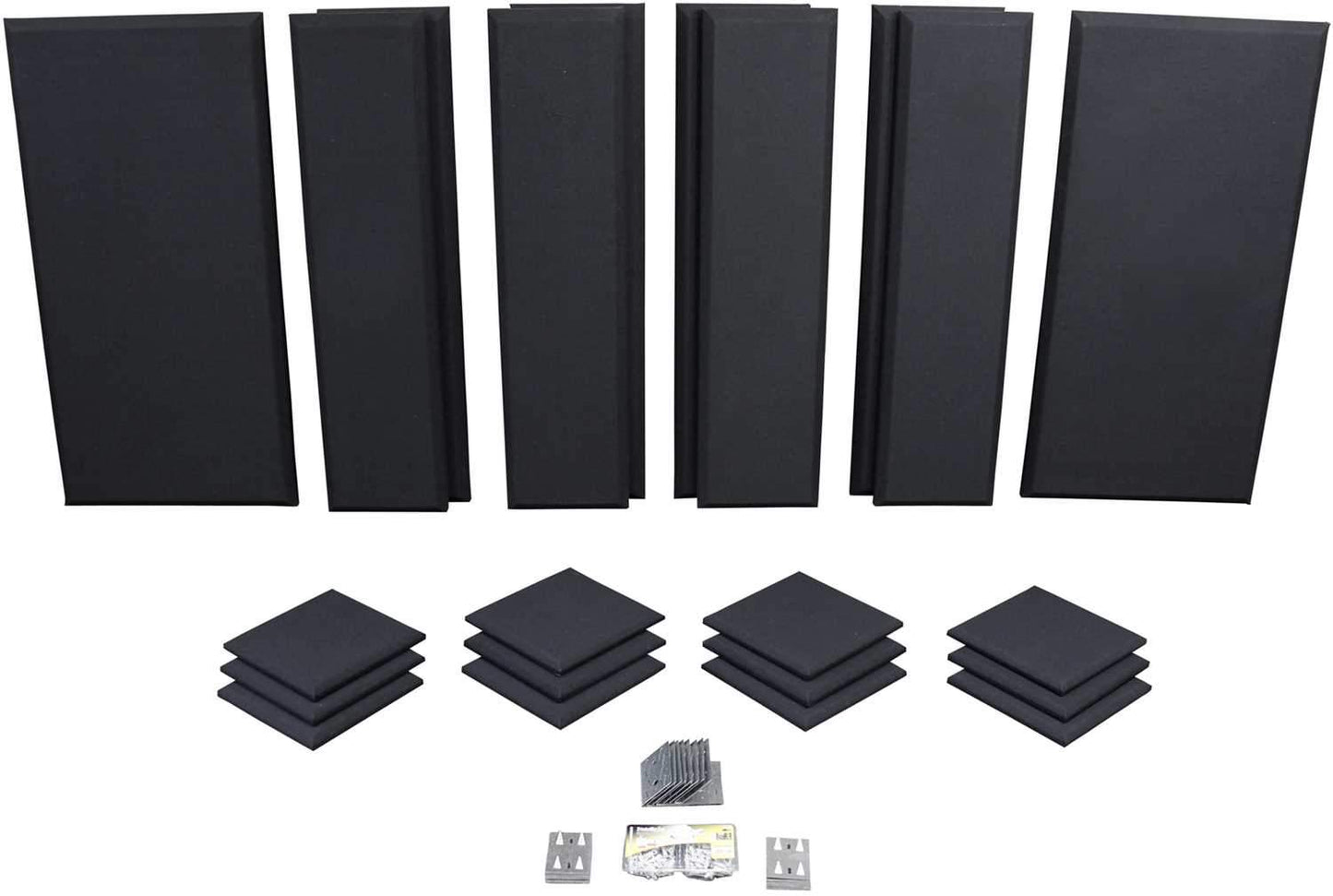 Primacoustic London 12 Room Kit 150 Sq Ft Black - PSSL ProSound and Stage Lighting