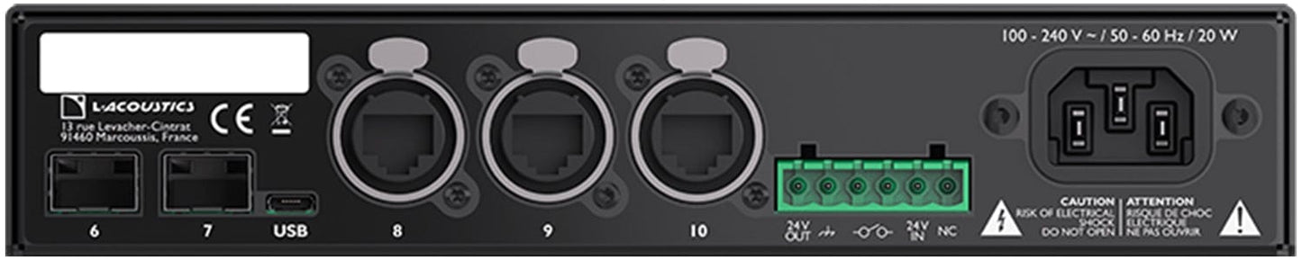 L-Acoustics 10-port AVB Switch - PSSL ProSound and Stage Lighting