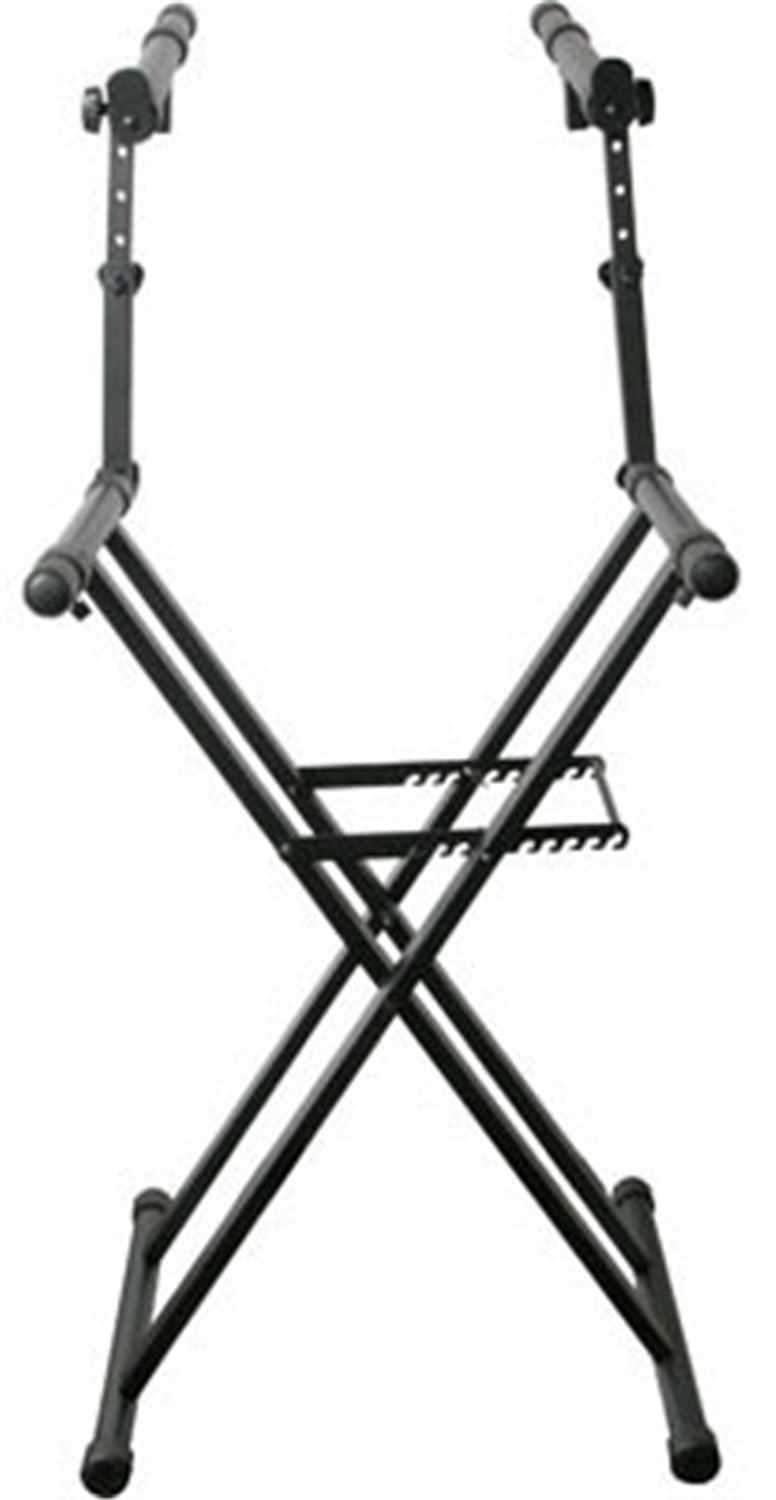 Odyssey LTBXS2 Heavy Duty Dual Tier DJ X-Stand – Solotech