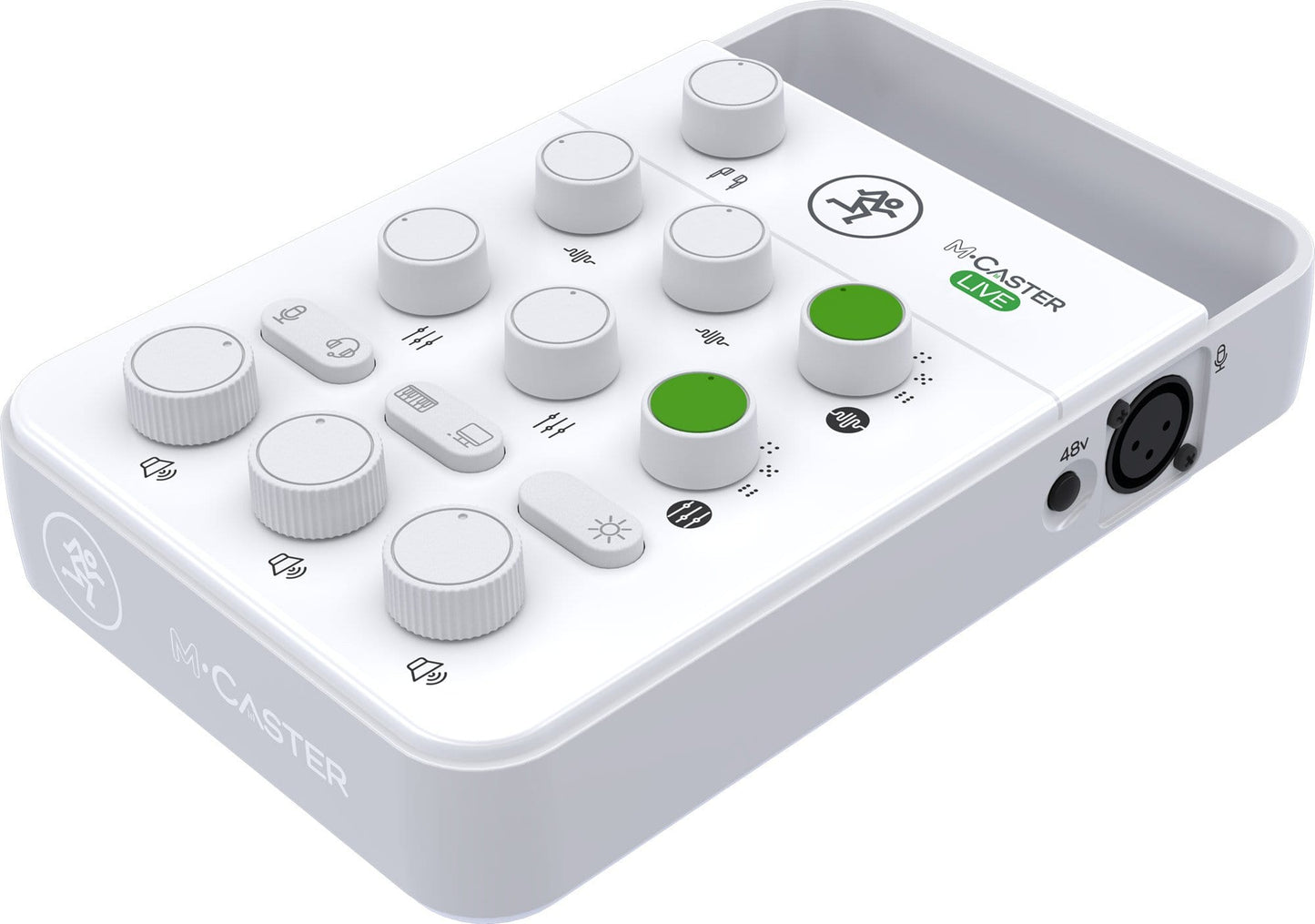 Mackie M-Caster Live Portable Stream Mixer White - PSSL ProSound and Stage Lighting