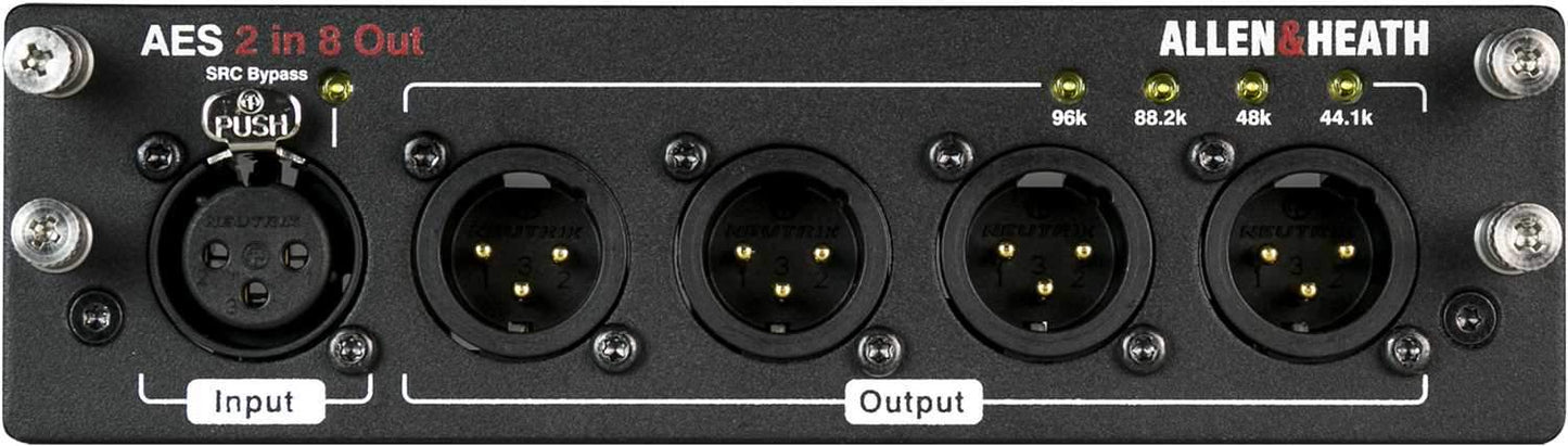 Allen & Heath M-DL-AES2I8O-A AES3 I/0 Card - PSSL ProSound and Stage Lighting