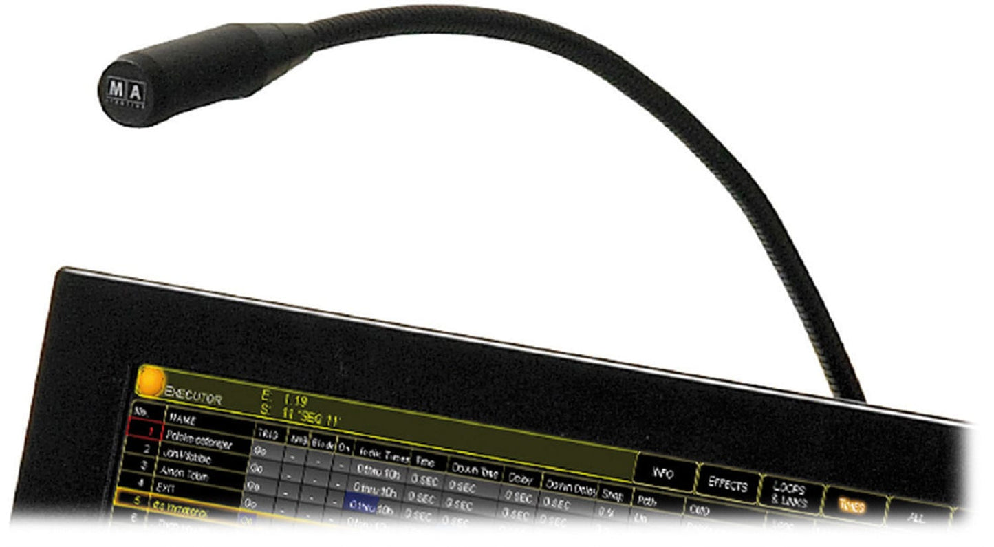 MA Lighting MA120122 4-Pin LED Desklamp for grandMA2 Consoles - PSSL ProSound and Stage Lighting