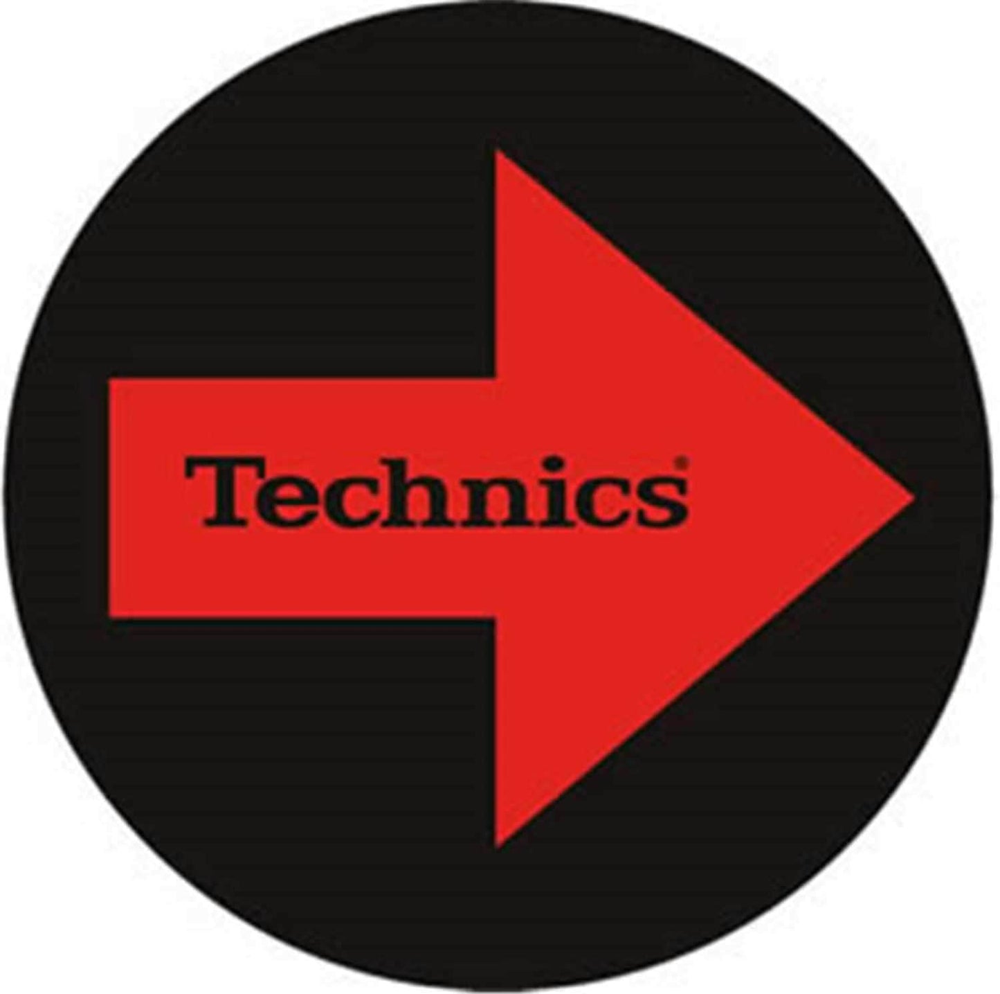 Technics Slipmat Arrows Left And Right - Pair - PSSL ProSound and Stage Lighting