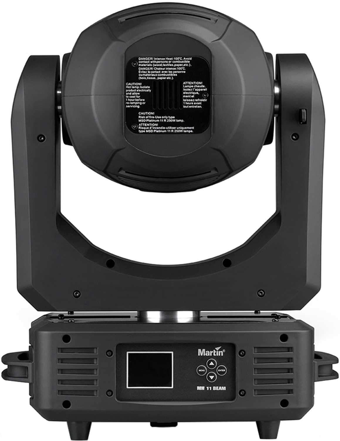 Martin RUSH MH 11 Beam 250W Platinum 11R Moving Head Light - PSSL ProSound and Stage Lighting
