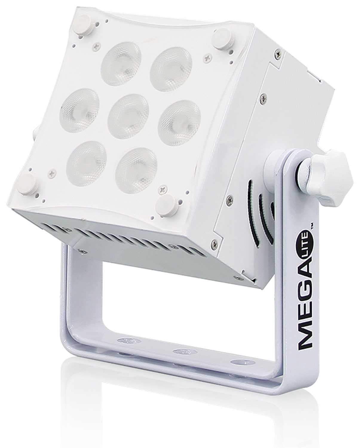 Mega Lite Baby Color Q70 RGBW LED Light - White | Solotech