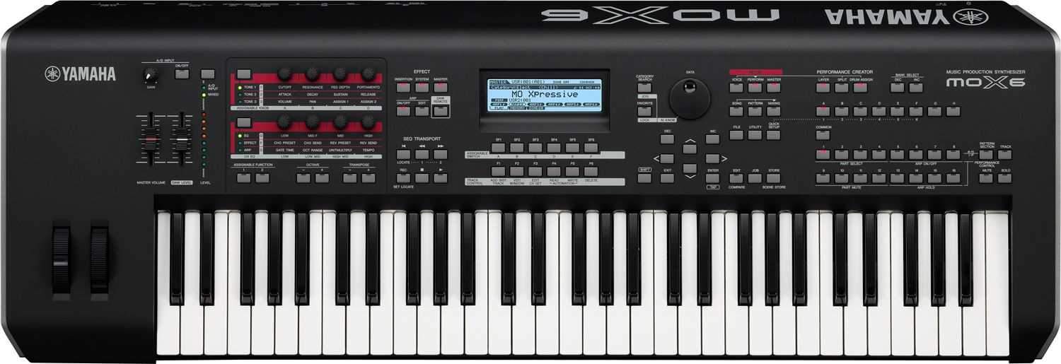 Yamaha MOX6 61-Key Semi-Weighted Keyboard Synth