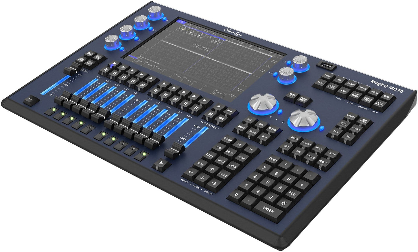 ChamSys MagicQ MQ70 24-Universe Compact Console - Solotech