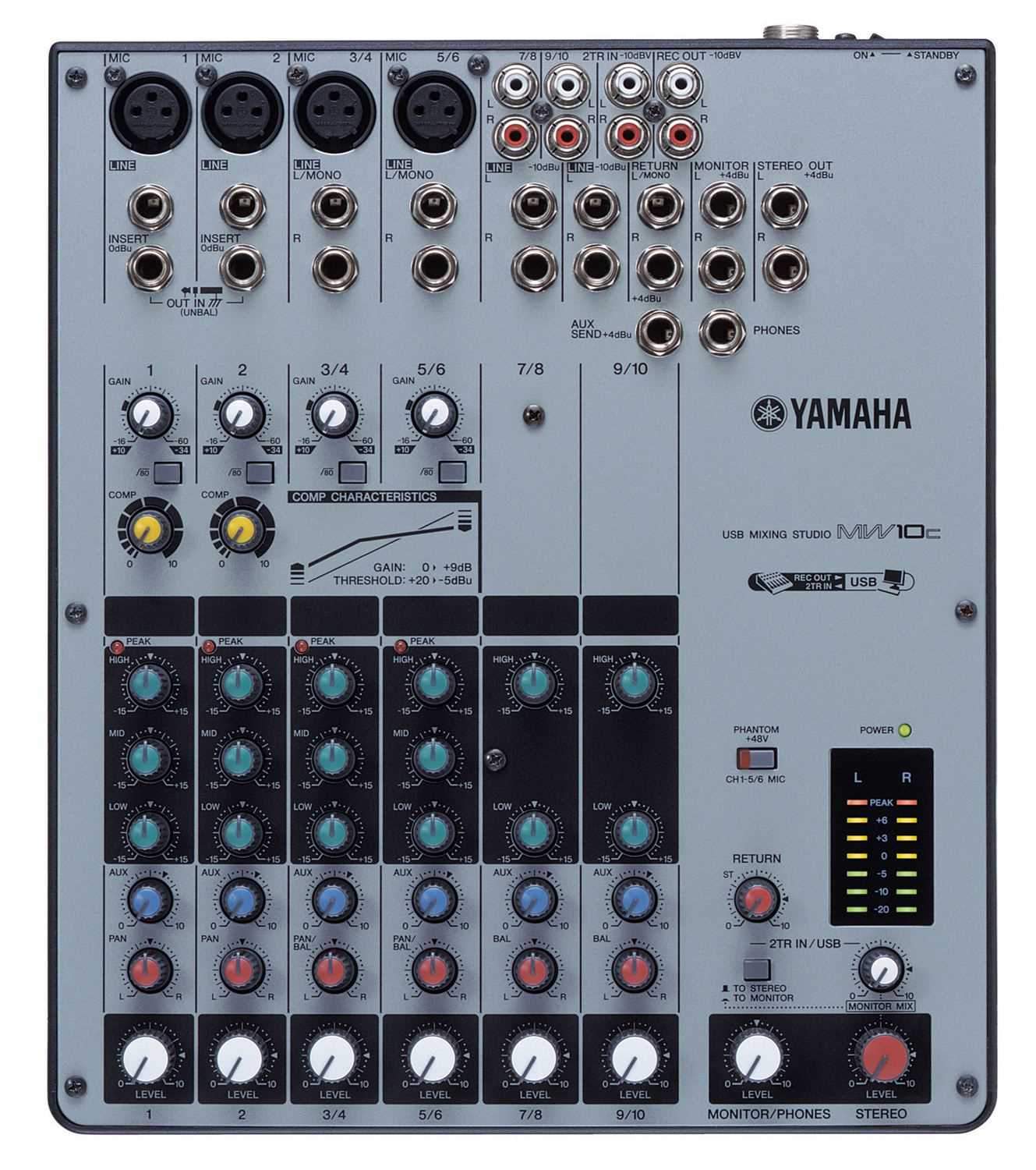 Yamaha mwc10c usb mixing studio tested with shops adapter