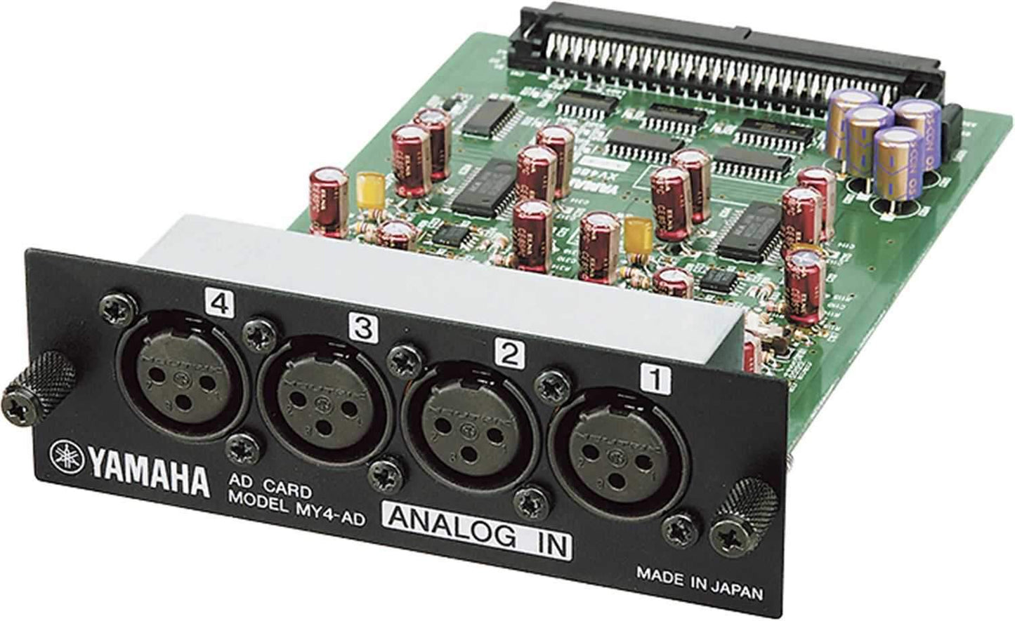 Yamaha MY4-AD 4 Channel Analog Card - PSSL ProSound and Stage Lighting