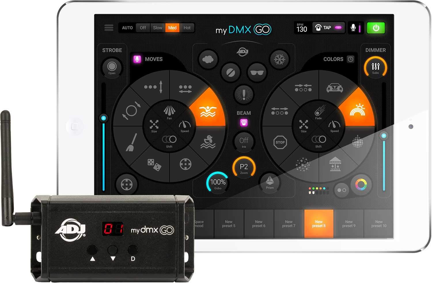 ADJ American DJ myDMX Go Wireless Control System with DMX