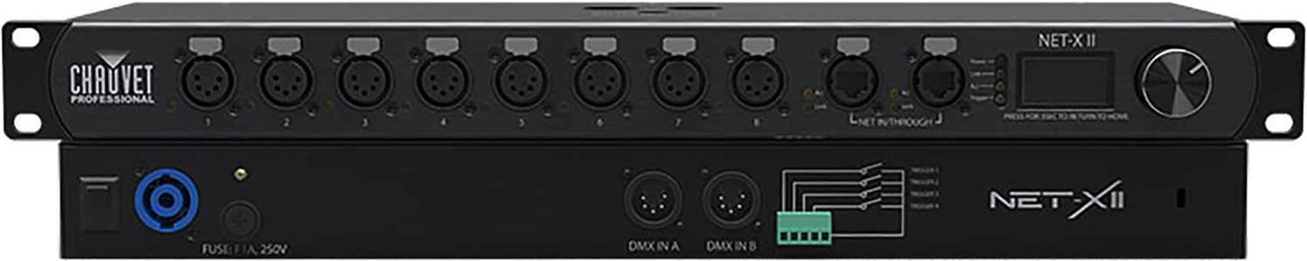 Chauvet Net-X II Rack Mount Ethernet to DMX Node - PSSL ProSound and Stage Lighting
