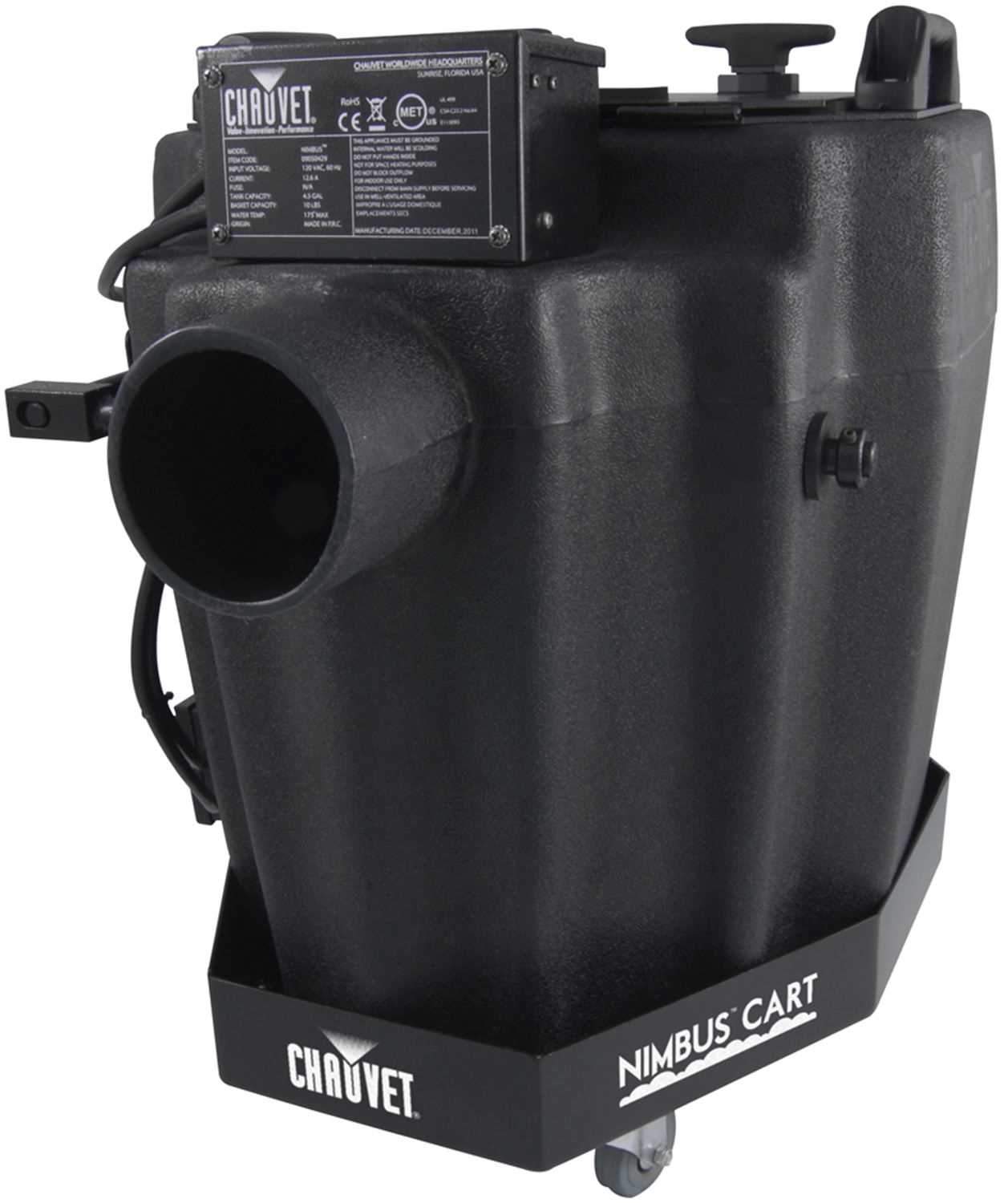 Chauvet Nimbus Cart with Casters for Nimbus Machine - PSSL ProSound and Stage Lighting