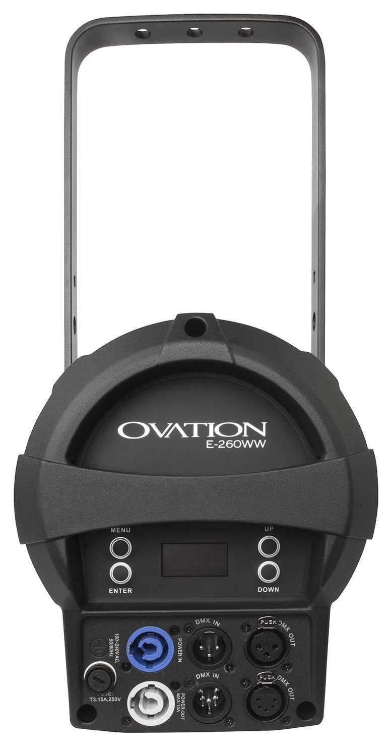Chauvet Ovation E-260WWWHT 19-Degree White Ellipsoidal Light - PSSL ProSound and Stage Lighting