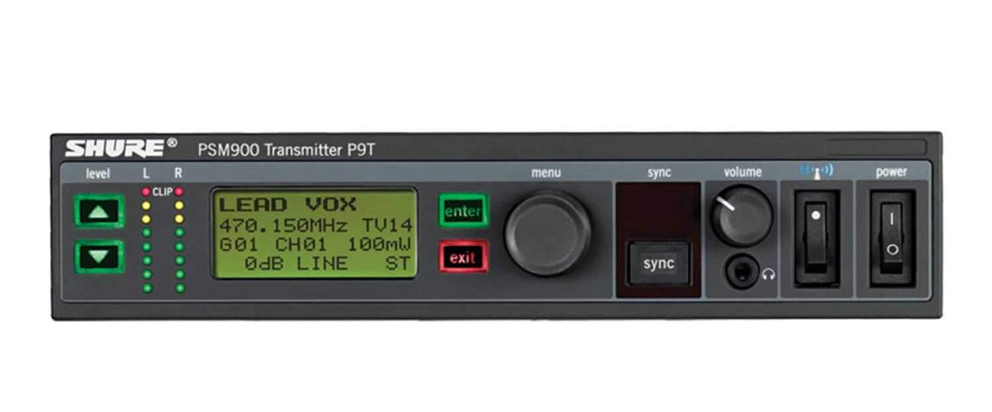 Shure Psm900 Personal Monitor System-No Earphones - PSSL ProSound and Stage Lighting