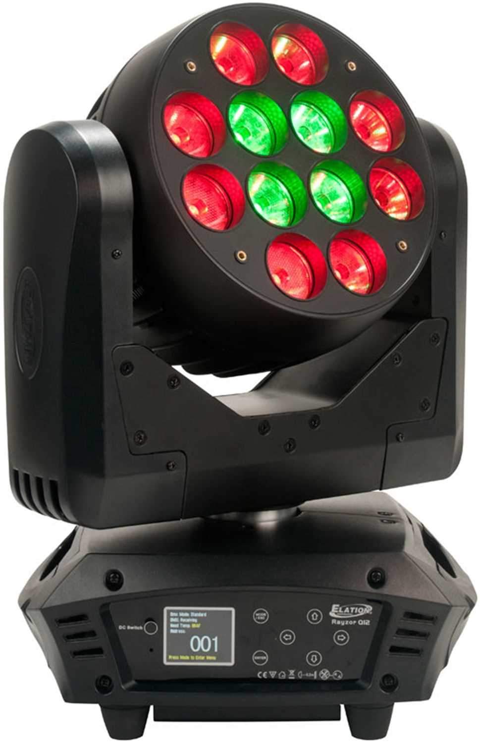 Elation Rayzor Q12 12x 15-Watt RGBW Quad LED Beam - PSSL ProSound and Stage Lighting