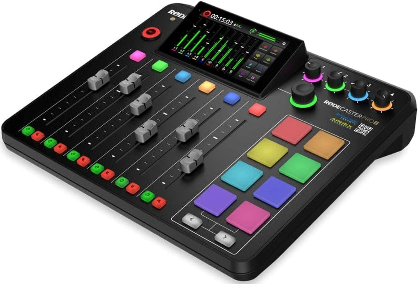 RØDECaster Pro II RCPII Integrated Audio Production Studio & Audio Interface - PSSL ProSound and Stage Lighting
