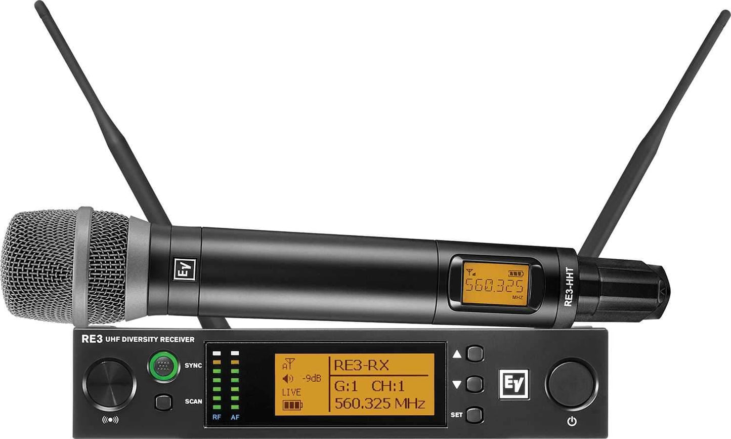 Electro-Voice RE3 RE520 Wireless Handheld Mic Set - PSSL ProSound and Stage Lighting