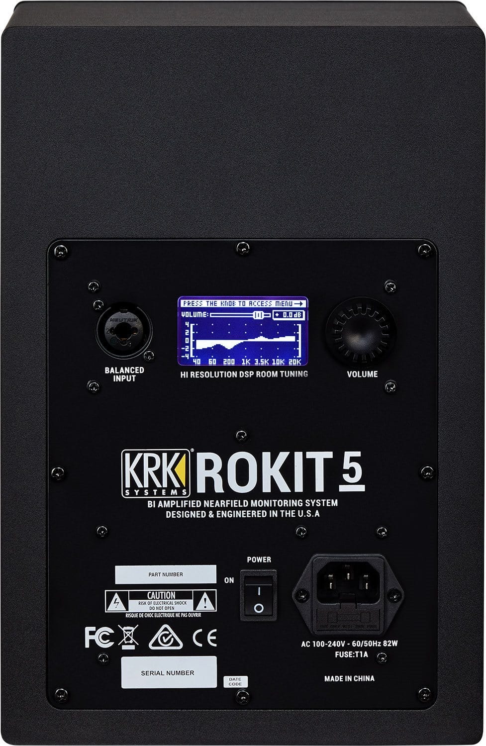 KRK RP5 G4 ROKIT 5-Inch Powered Studio Monitor - PSSL ProSound and Stage Lighting
