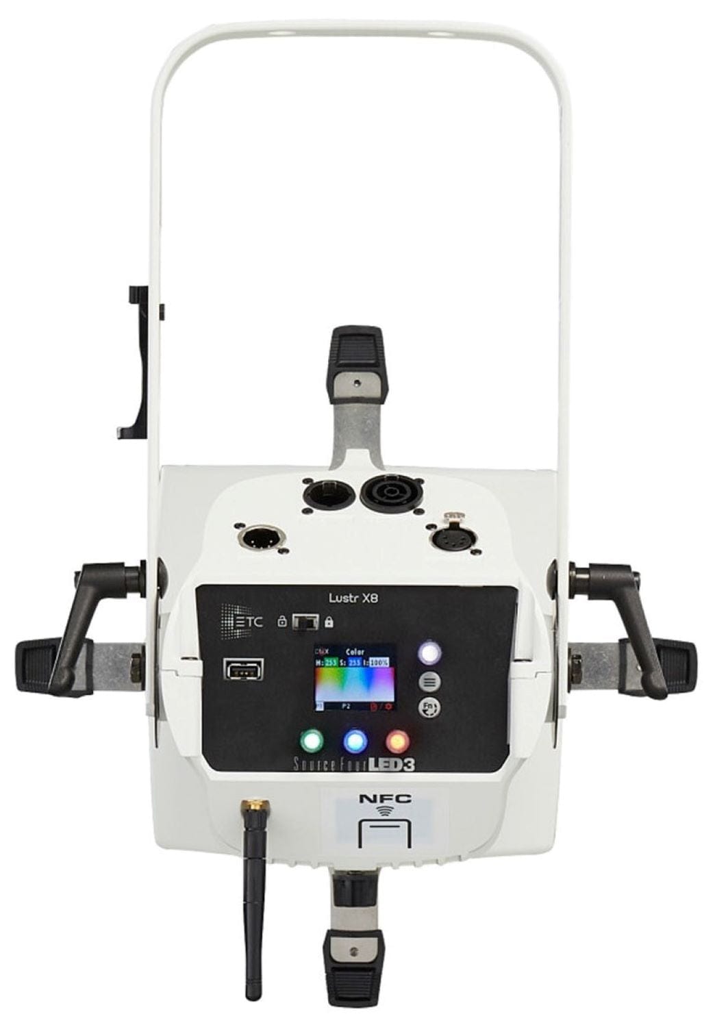 ETC S4LEDS3LS-1 Source Four Led Series 3, Light Engine w/ Xdlt Shutter Barrel, Lustr X8, White - PSSL ProSound and Stage Lighting