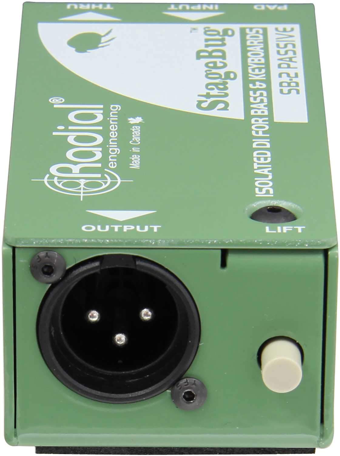 Radial SB-2 Passive Compact DI for Bass & Keys - PSSL ProSound and Stage Lighting