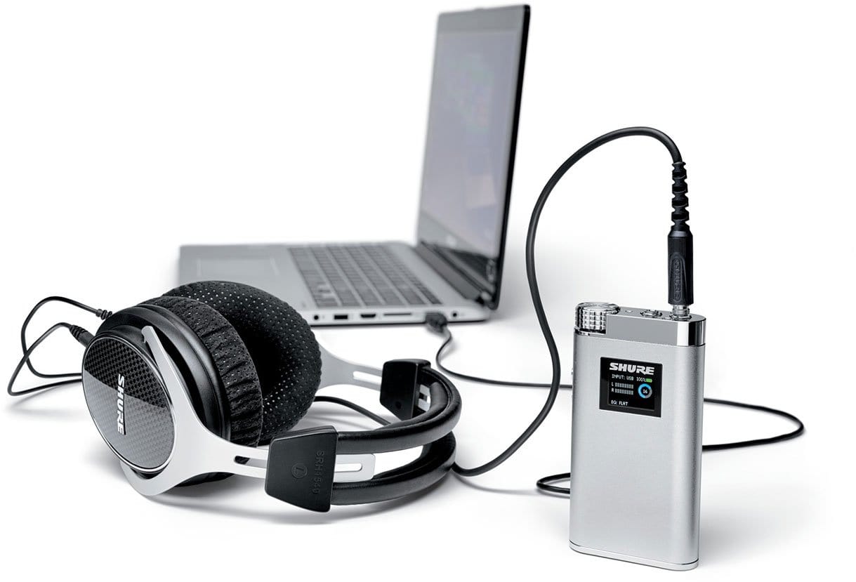 Shure SRH1540 Closed-Back Headphones - Black - ProSound and Stage Lighting