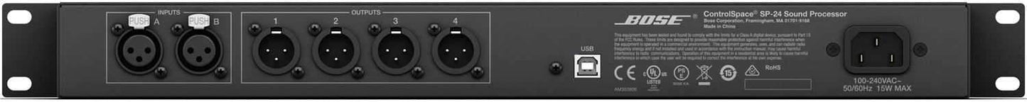 Bose ControlSpace SP-24 Sound Processor - PSSL ProSound and Stage Lighting