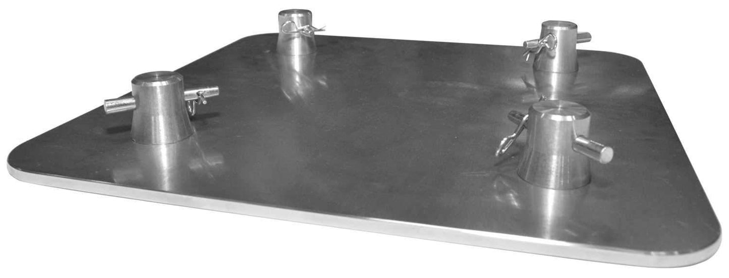 Global Truss SQ-4137-F24 12" x 12" Base Plate for F24 Truss - PSSL ProSound and Stage Lighting