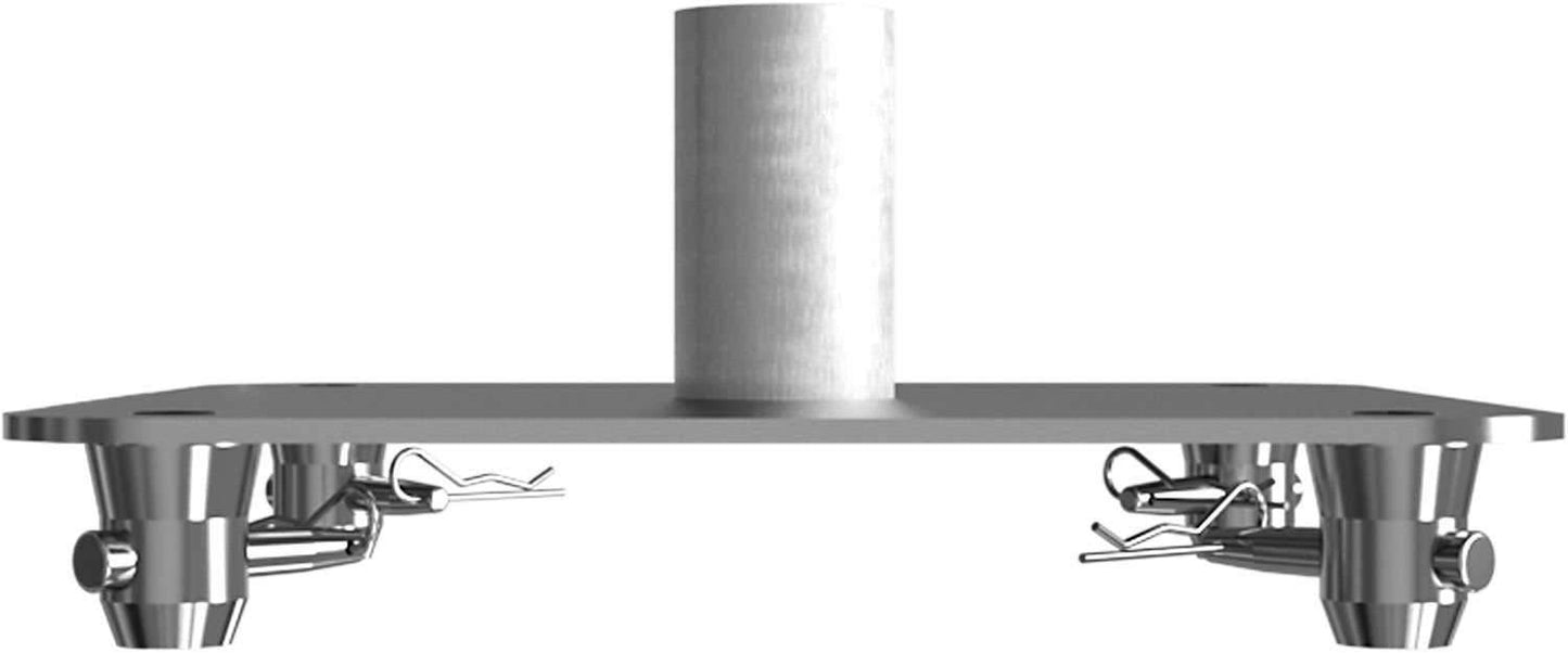 Base Plate for F34 Square Truss with Speaker Mount - PSSL ProSound and Stage Lighting