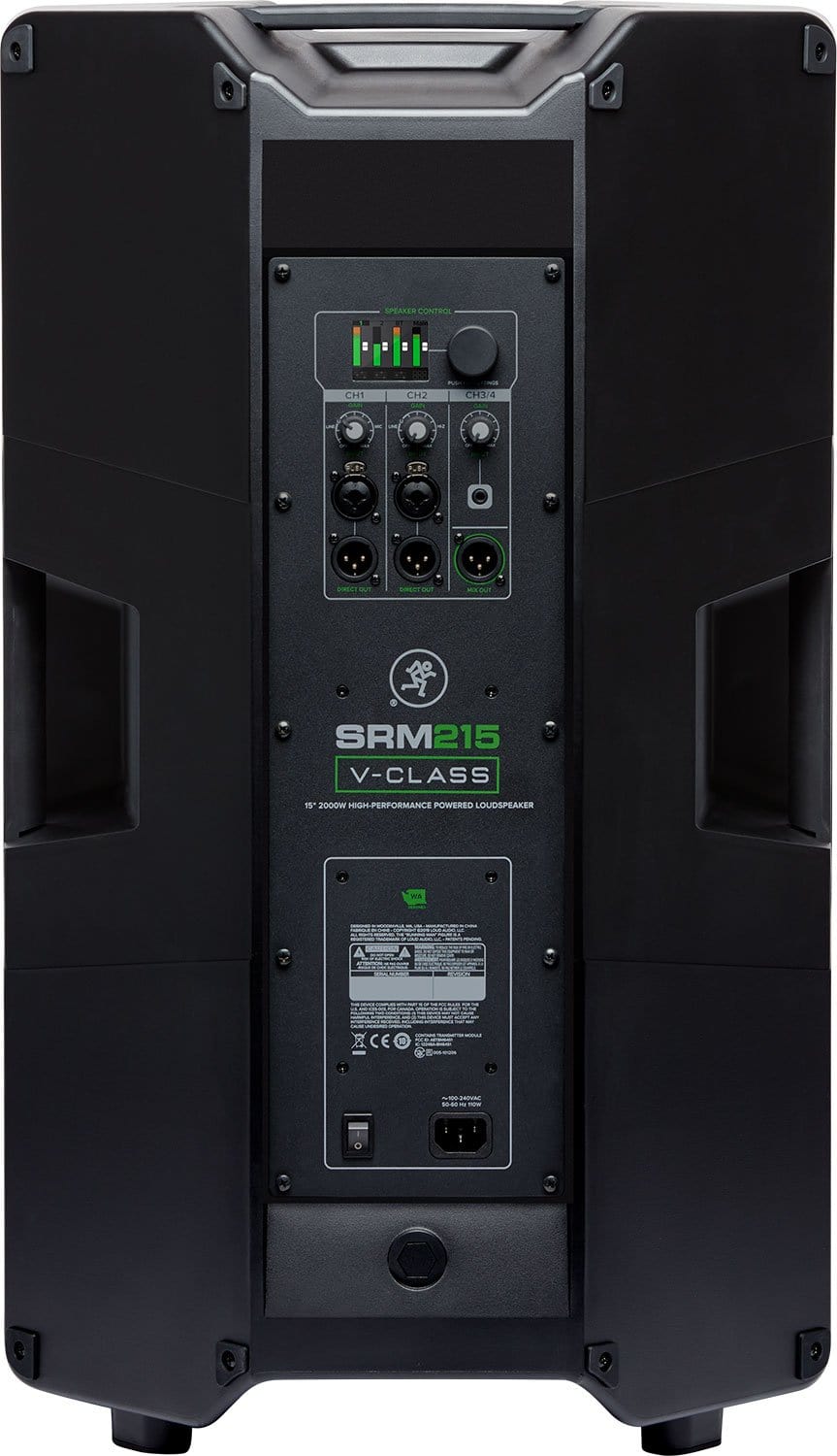 Mackie SRM215 V Class 15In 2000W Powered Speaker - PSSL ProSound and Stage Lighting