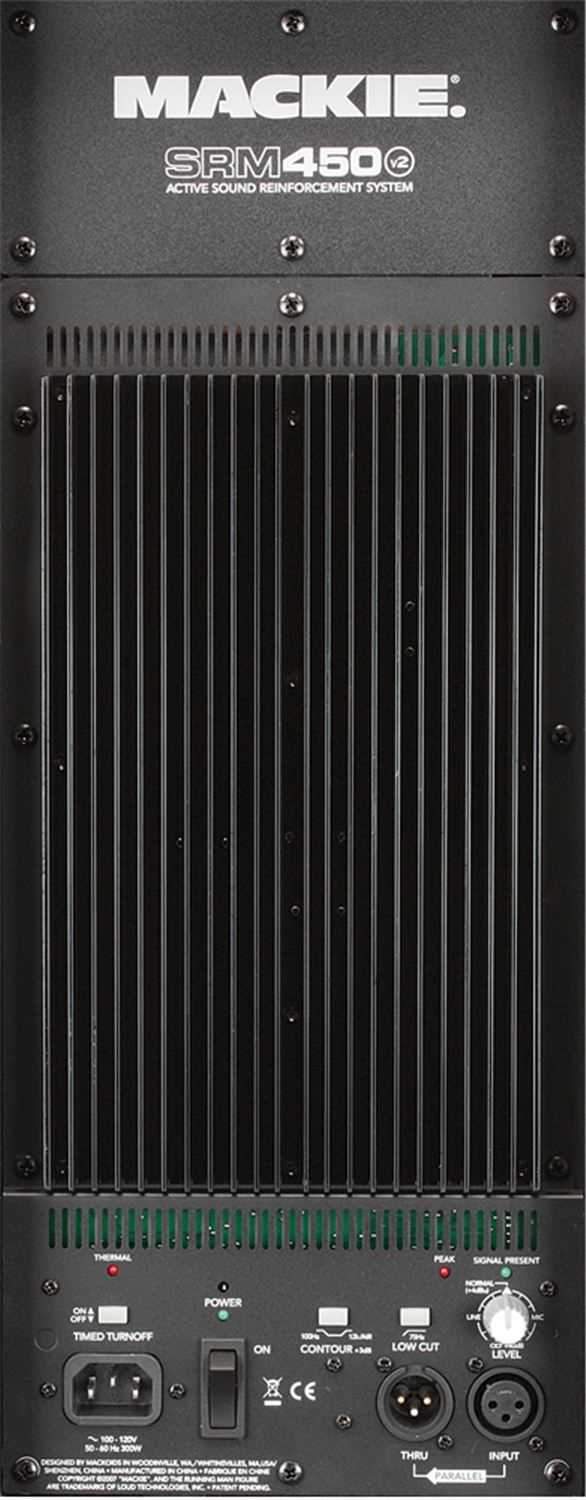 Mackie SRM450 V2 12 in 2 Way Powered PA Speaker - PSSL ProSound and Stage Lighting