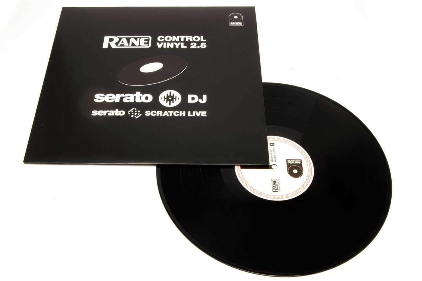 Rane Serato DJ Scratch Live Time Code Vinyl Black - PSSL ProSound and Stage Lighting