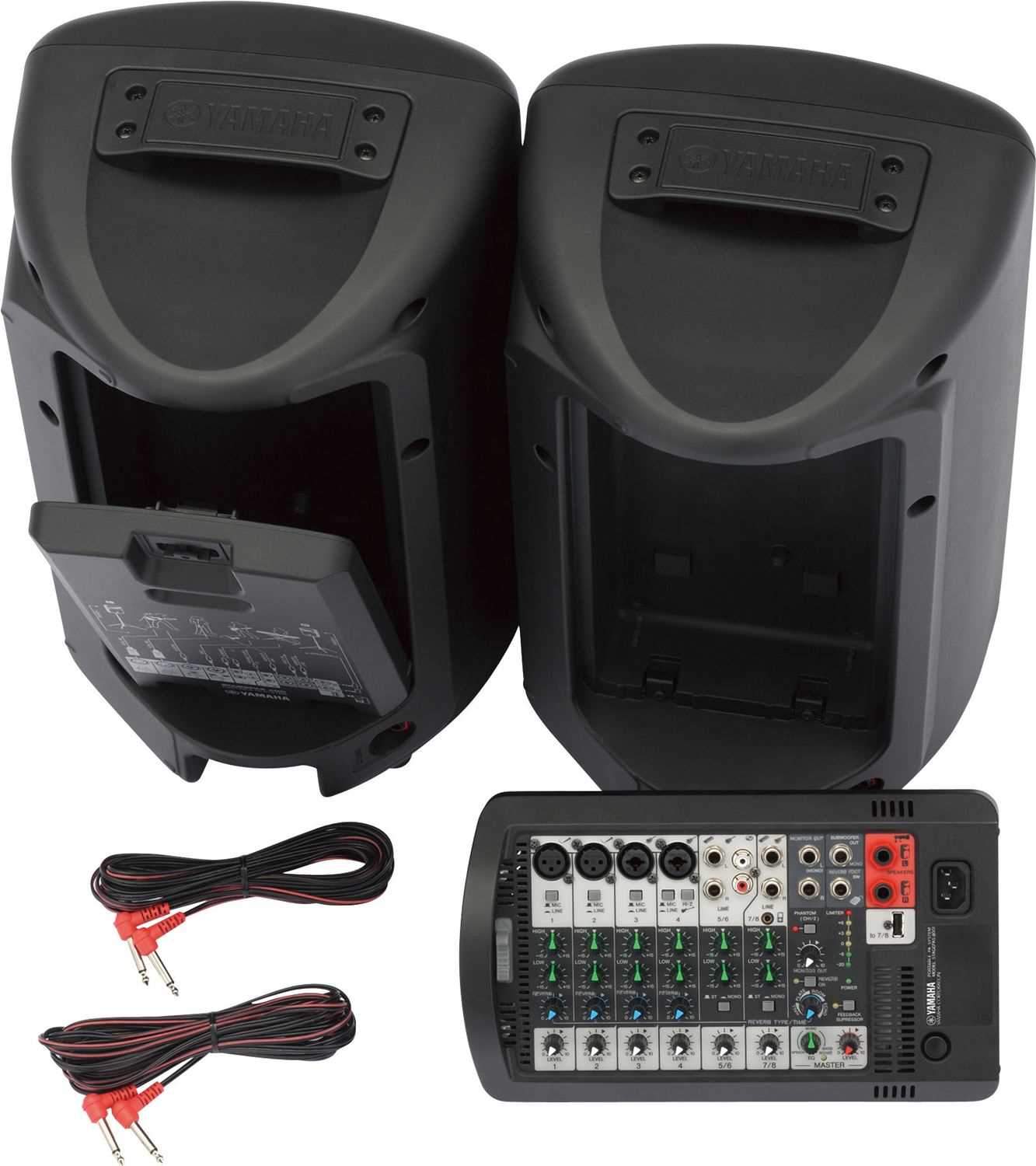 Yamaha Stagepas 400i Portable Powered PA System - PSSL ProSound and Stage Lighting