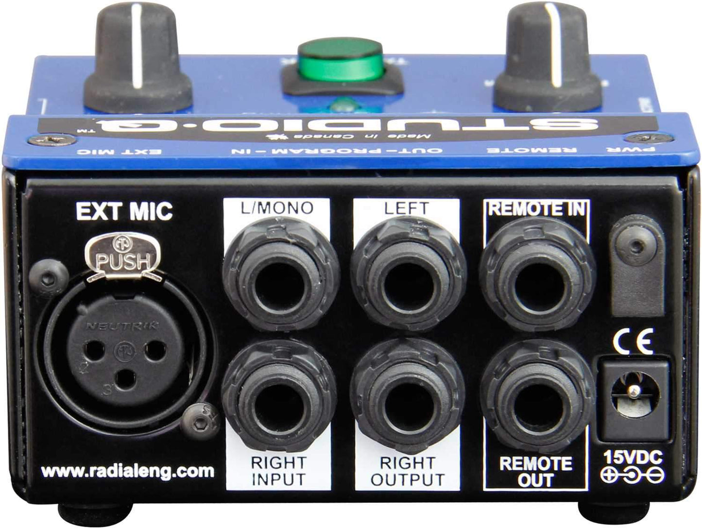 Radial StudioQ Studio Talkback with Built-in Mic - PSSL ProSound and Stage Lighting