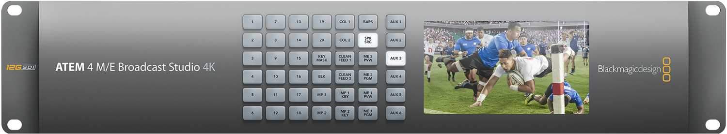 Blackmagic Design ATEM 4 M-E Broadcast Studio 4K Switcher – Solotech