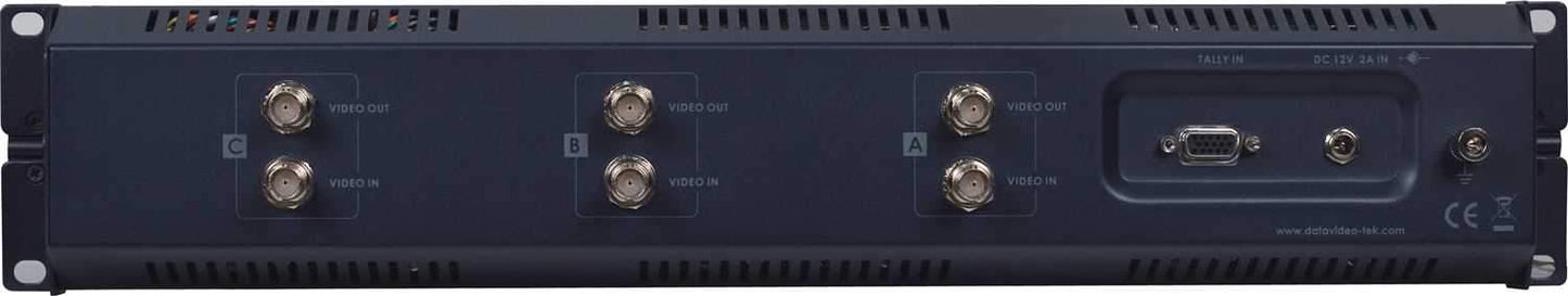 Datavideo TLM-433 4In Triple Lcd Screen Monitor - PSSL ProSound and Stage Lighting