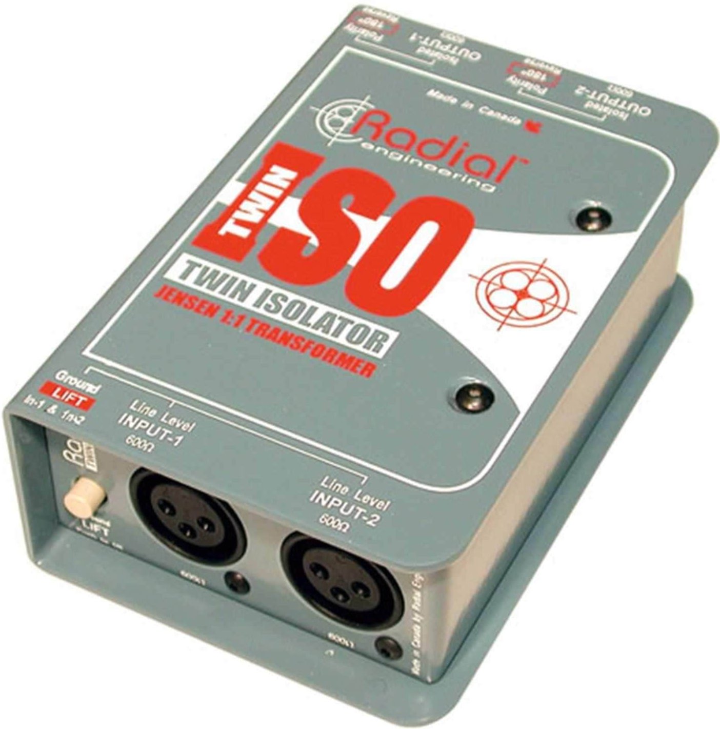 Radial TWINISO 2 Channel Isolator - PSSL ProSound and Stage Lighting