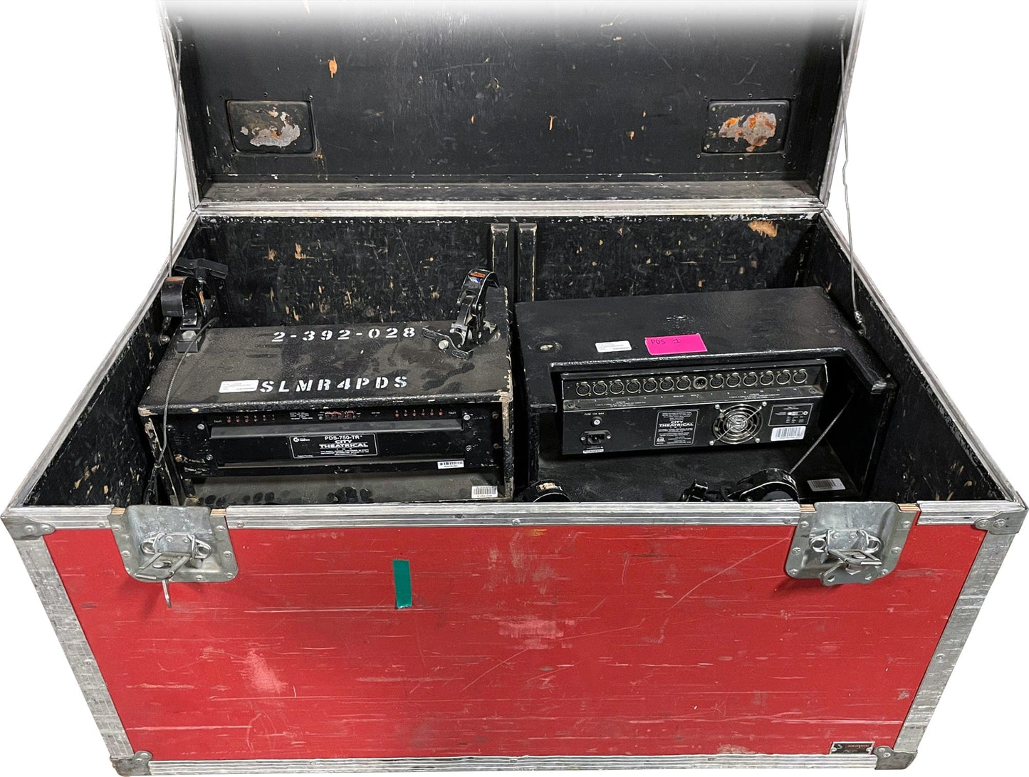 Solotech Custom 30x44x24 Road Case for 16x ColorBlast Fixtures - PSSL ProSound and Stage Lighting